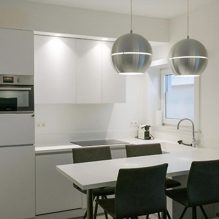 Modern Gelijkvloers Gezinsappartement Knokke-Heist Eksteriør bilde